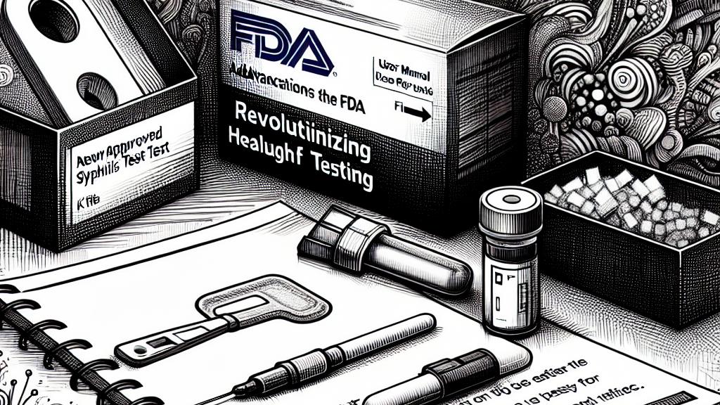 健康革新：FDAが梅毒検査において画期的な一歩を踏み出しました！