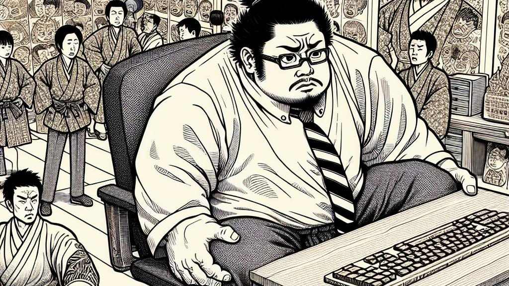 The Tale of the Colossal Desk: A Heavy Encounter!