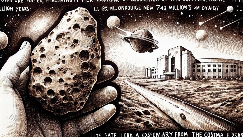 742百万年前の火星における液体水の証拠