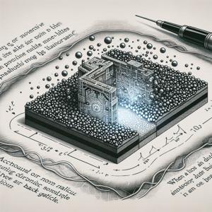電気ナノゲートが分子の移動を制御する