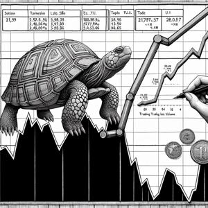 台湾の慎重な戦術：株価は微増、取引量は減少！