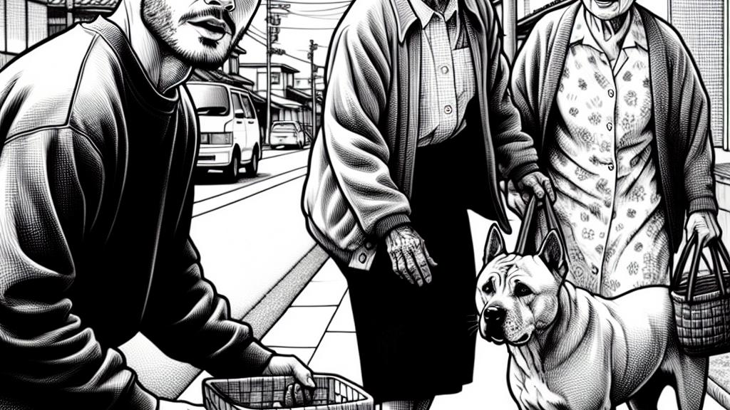 Helping a Dog and an Elderly Woman Leads to Great Changes