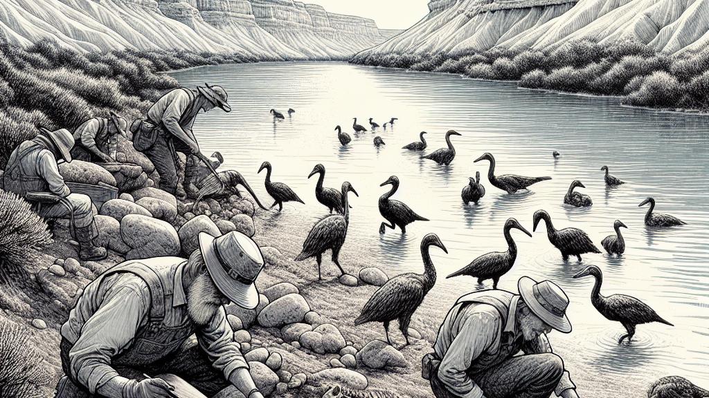 Discovering New Fossils of Ancient Waterbirds and Their Feeding Habits