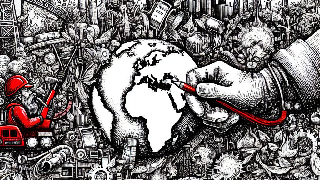 英国における反化石燃料コミックの影響を探る