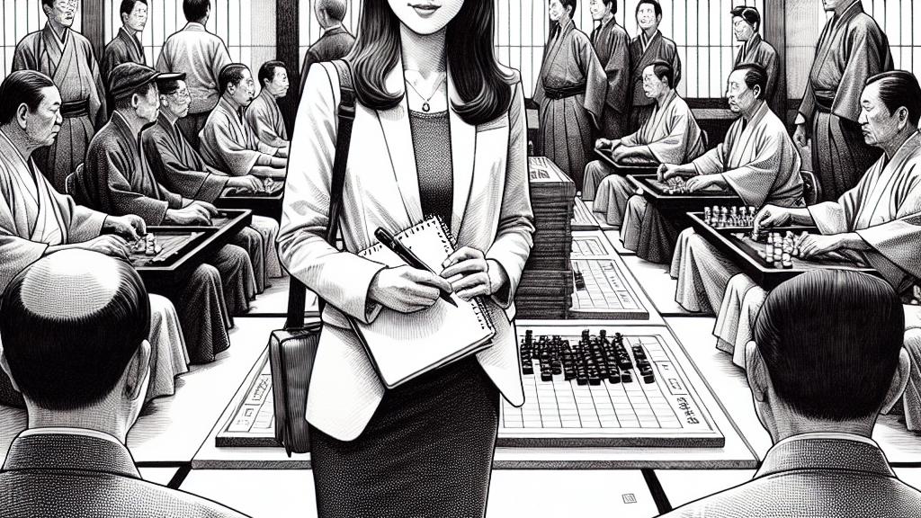 The Real World of Shogi Encountered by a New Female Reporter