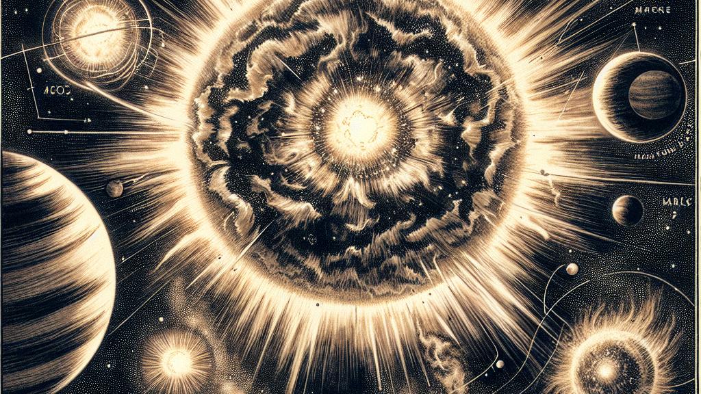 宇宙の花火: 研究者たちがAB Doradusの噴出現象を探る