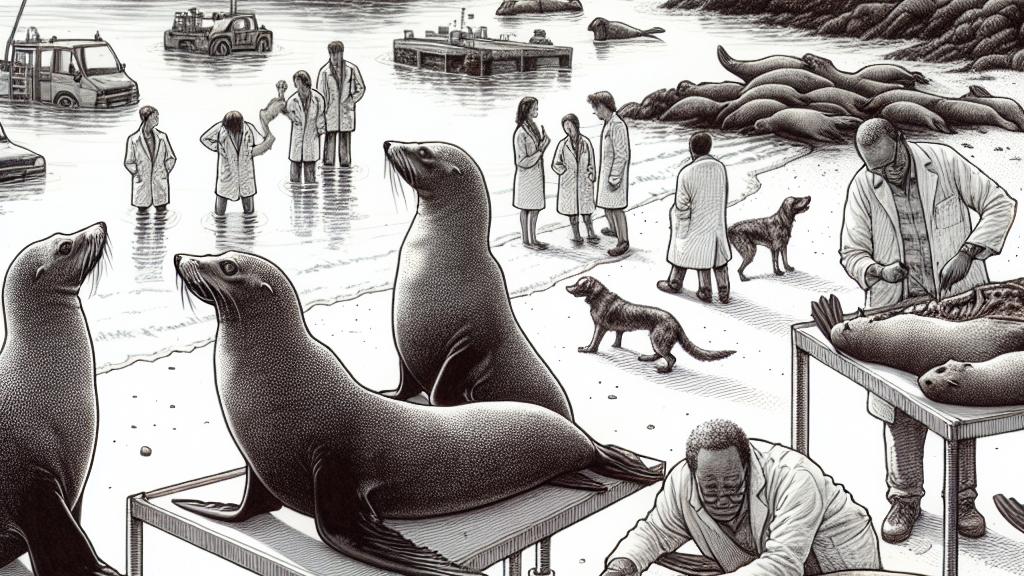 南アフリカにおけるアシカでの初めての記録された狂犬病のアウトブレイク