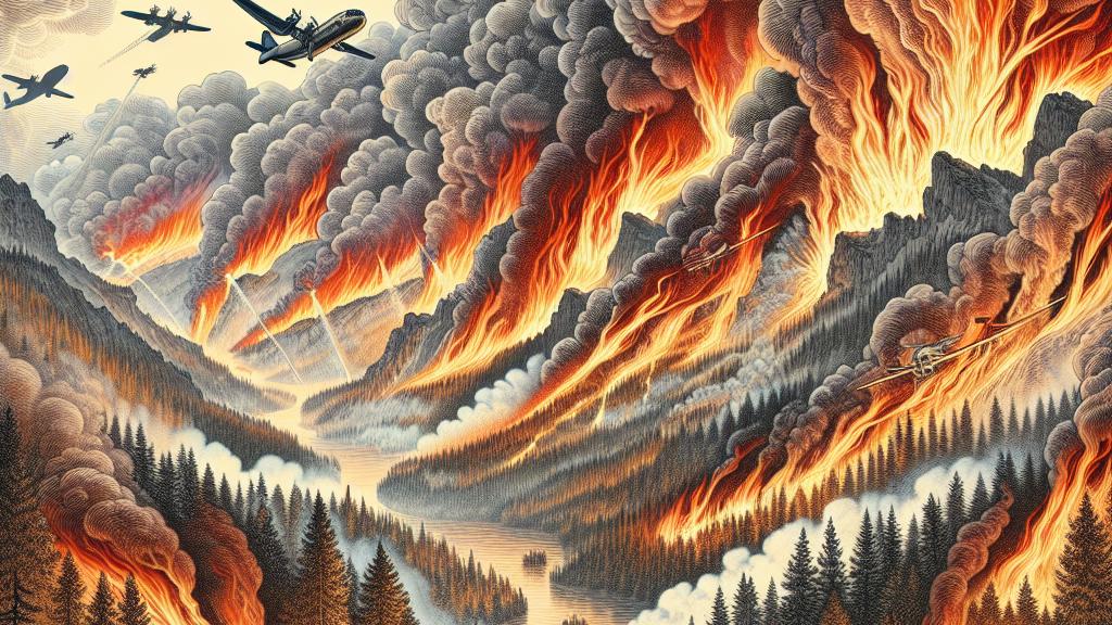 Blazing Heat: Germany Fights Fiery Inferno in the Harz Mountains!