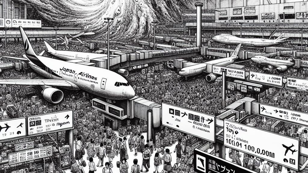 台風アンピル: 日本の旅行に混乱、フライトと列車が運休！