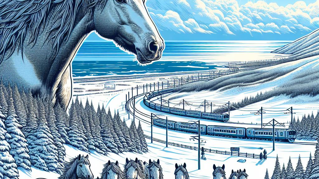 Visit the Mysterious Cold-Resistant Horses in Winter
