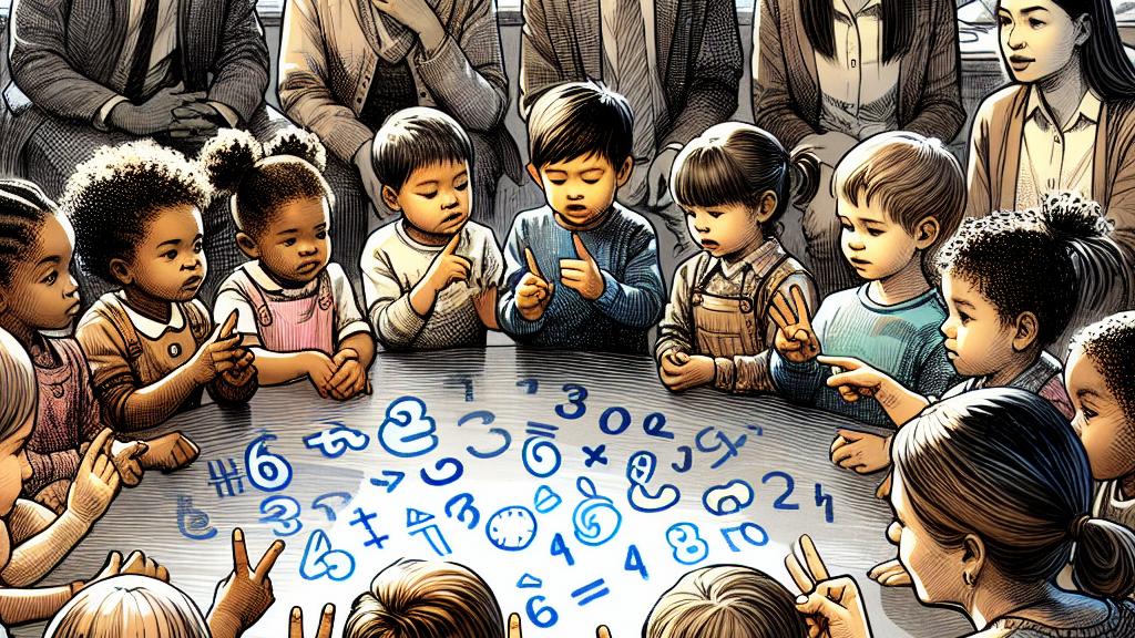 指を使ったカウントが幼稚園児の数学スキルに与える影響を探る