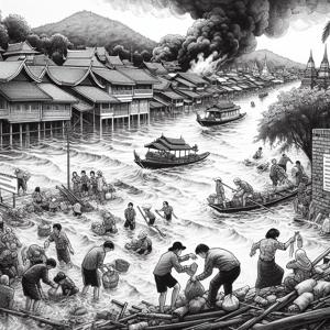チェンマイに迫る洪水の脅威：地域への緊急行動呼びかけ