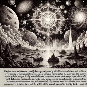 Research Suggests Water Flooded the Early Universe, Possibly Allowing Life to Form Soon After the Big Bang