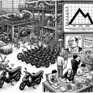 Motorcycle Manufacturing in Thailand: Revving Down Due to Economic Woes!
