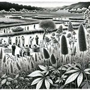 リンと光が外来植物の成長に与える影響