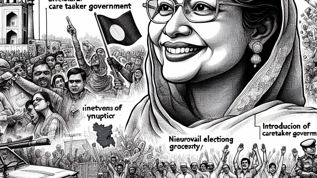 Sheikh Hasina: From Champion of Democracy to Autocratic Exile - A Political Saga