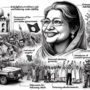 Sheikh Hasina: From Champion of Democracy to Autocratic Exile - A Political Saga