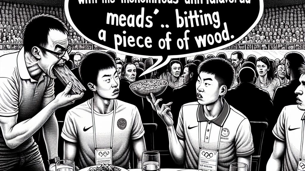 From Culinary Disasters to Poetic Reviews: Chinese Athletes Weigh in on Olympic Village Food!