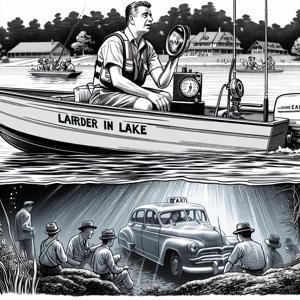 Man Discovers Vintage Liquor at Bottom of Lake