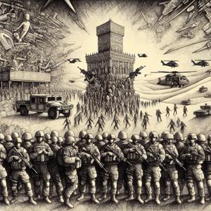 防衛姿勢：中東の緊張の中での米軍の安全