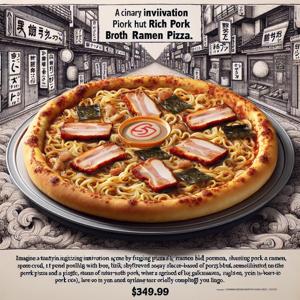 Discover the New Ramen Pizza from Pizza Hut!