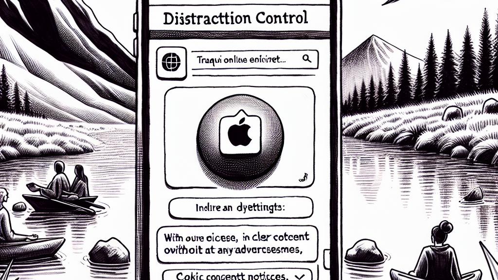 Apple's Distraction Control Feature and Its Implications for Web Advertising
