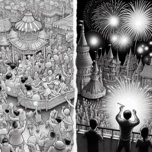 Frustrations of Leaving a Date for Smoking at Disneyland