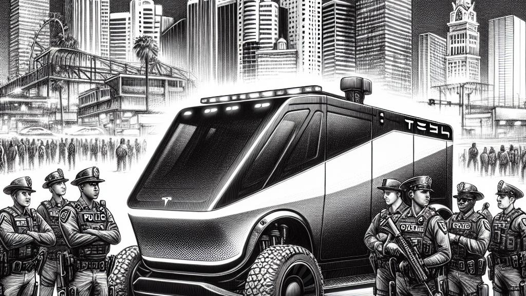 ベン・ホロウィッツがラスベガス警察の安全向上のためにサイバートラック艦隊を寄付
