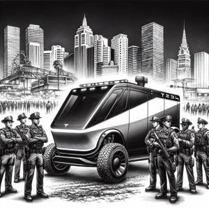 ベン・ホロウィッツがラスベガス警察の安全向上のためにサイバートラック艦隊を寄付