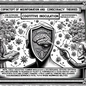Attempt to Protect People from Misinformation and Conspiracy Theories Through Cognitive Inoculation