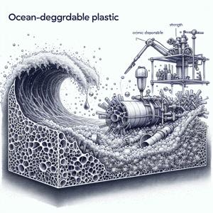 Innovative Ocean-Degradable Plastic to Combat Microplastic Pollution