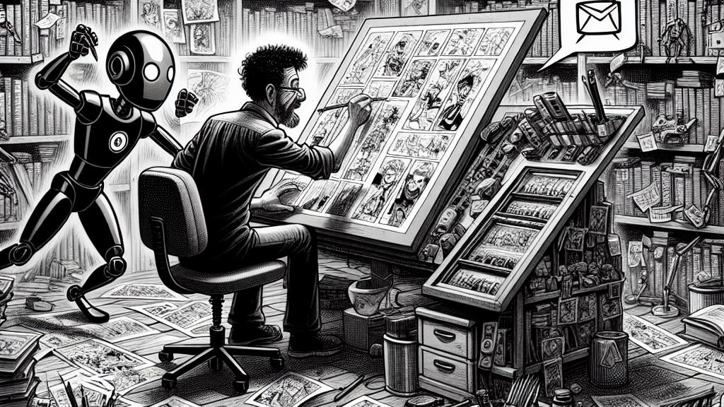 Enhancing Creativity in Comic Generation with AI