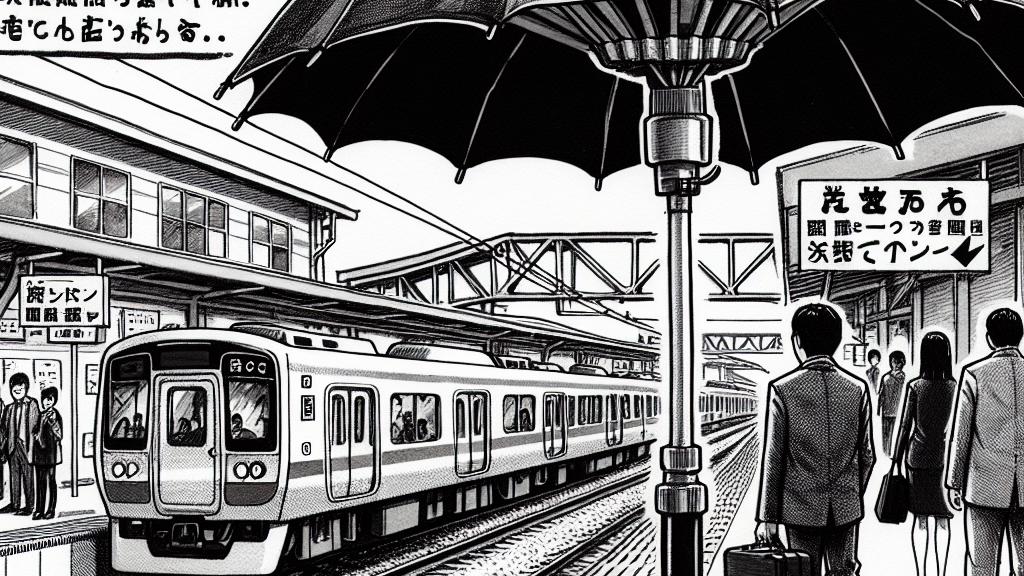 JR West Develops Blade-Resistant Umbrella for Safety