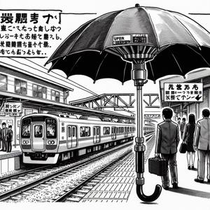 JR West Develops Blade-Resistant Umbrella for Safety