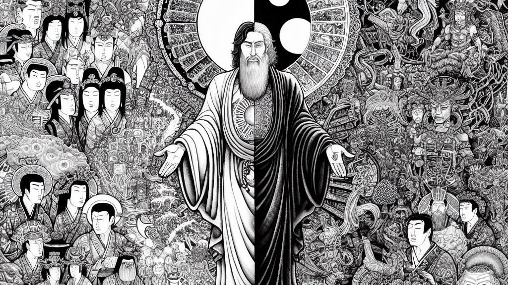 Understanding Japanese Deities Through the Lens of Monotheism