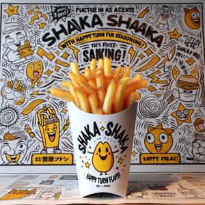 Try the New Shaka Shaka Potato with Happy Turn Flavor!