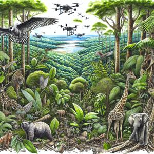 ドローンで保全を！マダガスカルの森林を救う方法