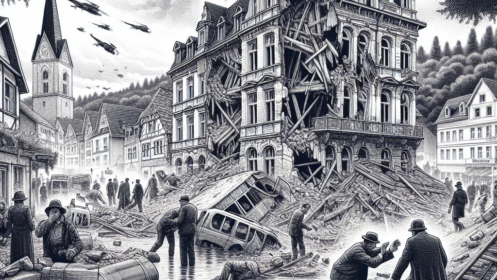Tragedy Strikes: Hotel Collapse on Germany’s Mosel River Leaves Two Dead!