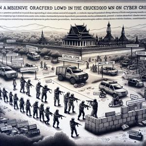 ラオスのサイバー取締り：詐欺との戦いで約800人逮捕！