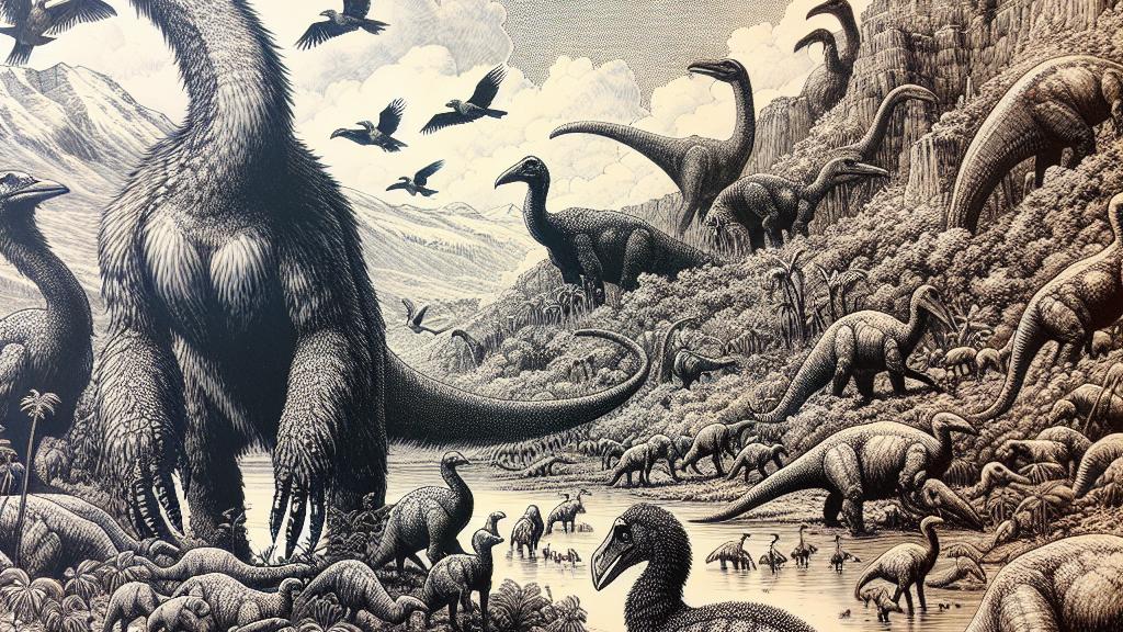 The Majestic Terror Bird: A Giant Among Predators