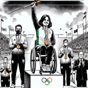 Fencing Superhero: Saysunee Jana's Triple Gold Triumph at the Paralympics!