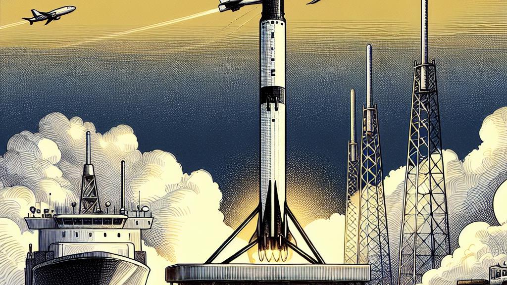 再利用可能なロケットの競争: SpaceXのライバルたちの適応