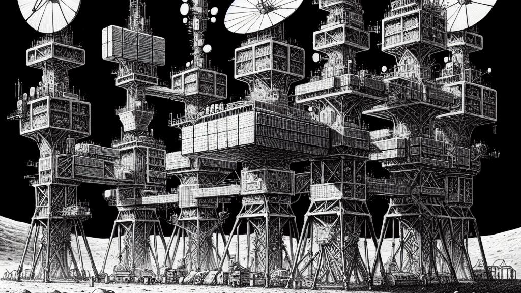 Exploring Optimal Materials for Lunar Towers