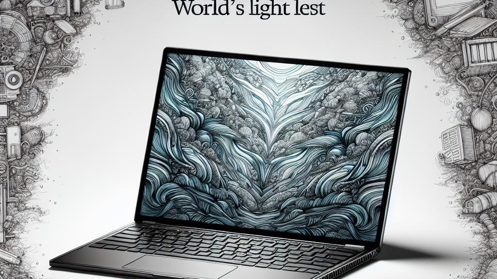 Remarkably Light: The World's Lightest Notebook PC, FMV Zero
