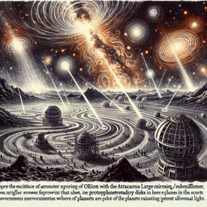 極端な環境下での惑星形成の探求