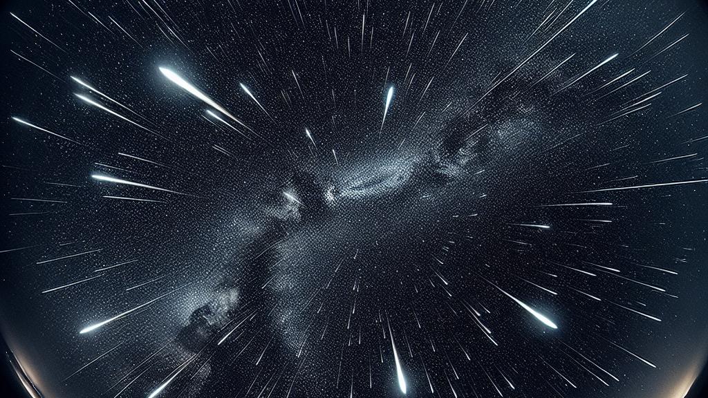 月光がオリオン座流星群の観賞に与える影響