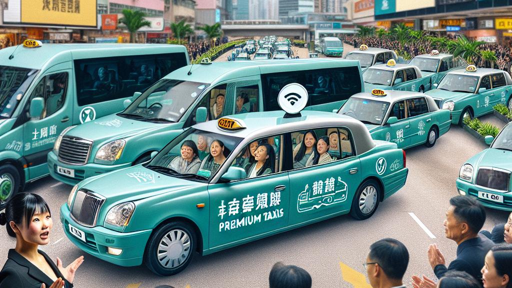 香港の新しいプレミアムタクシーがサービスを改善