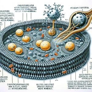 コレステロール構造と細胞膜への影響に関する重要な洞察