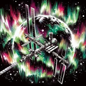 空の魔法：宇宙から見る北極光の美しさ！
