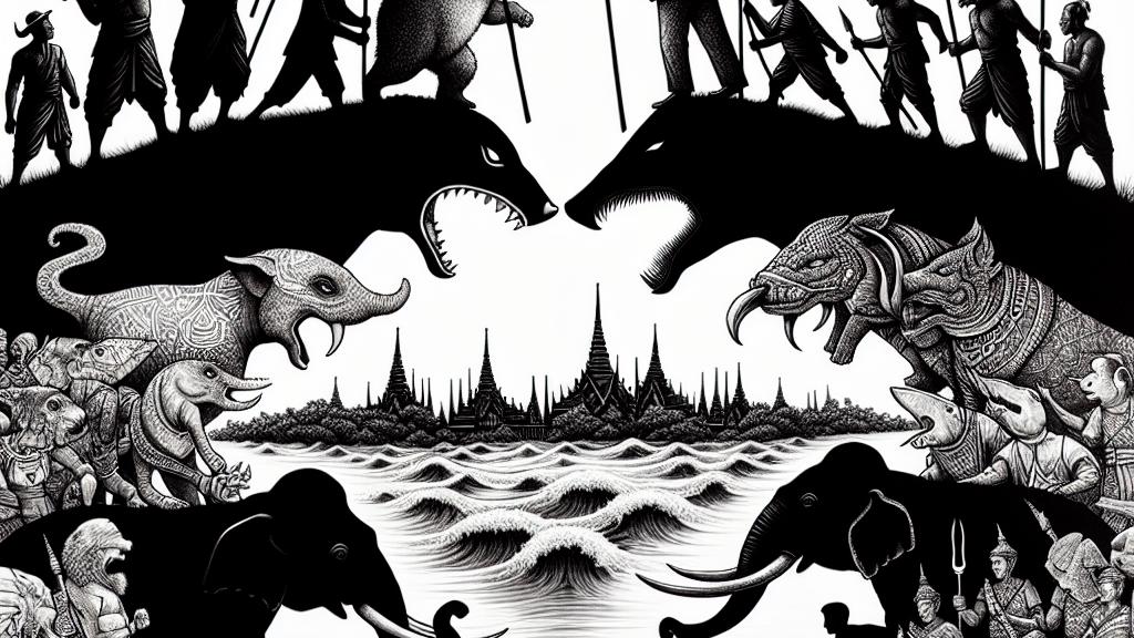 政治的対立：動乱の中の民主党とプータイ党の連携！